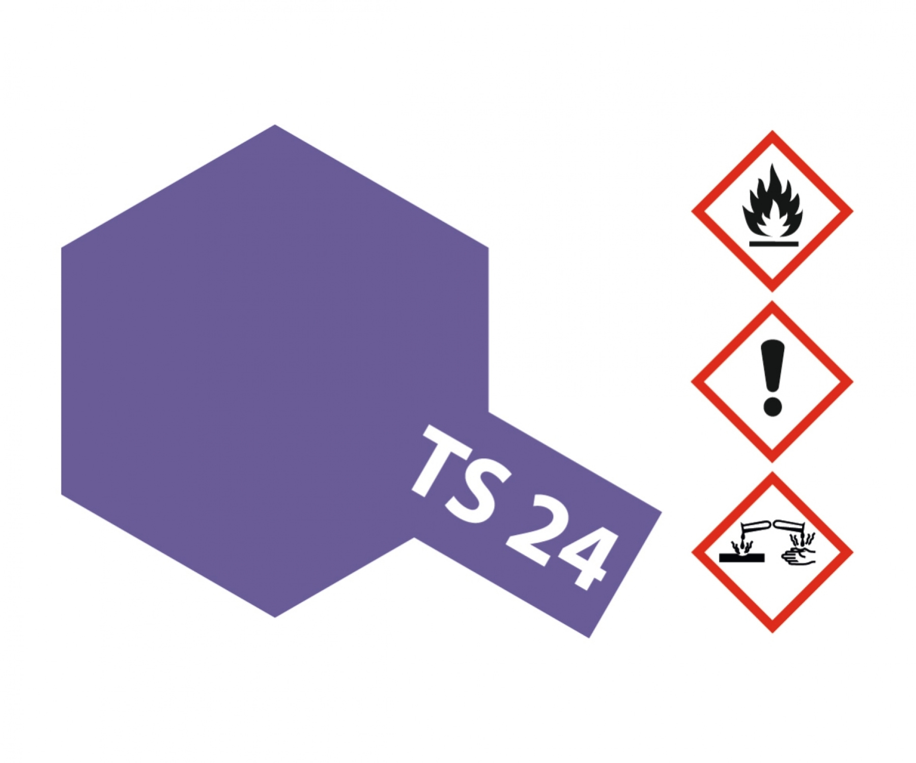 TS24 Spray Purple brilliant 100ml Tamiya