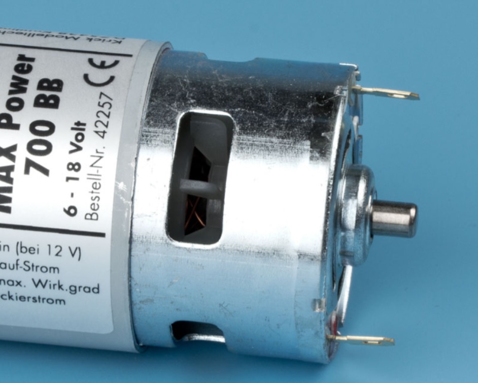 Krick MAX Power 700 BB Brushed Elektromotor