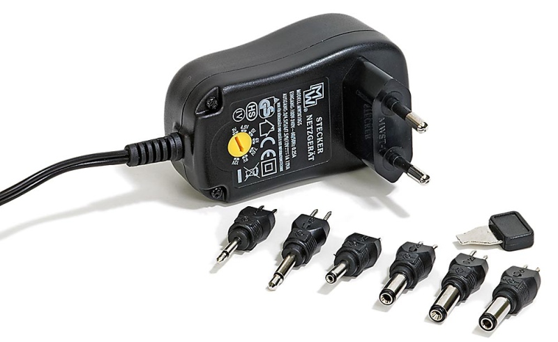 Busch Adapter Veldspoor DC 3 - 12 Volt instelbaar