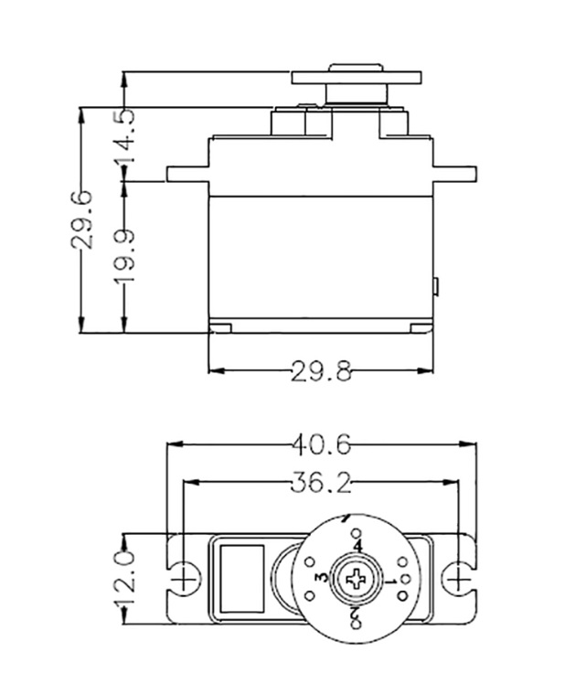 Hitec HS-82MG Analog Micro Servo