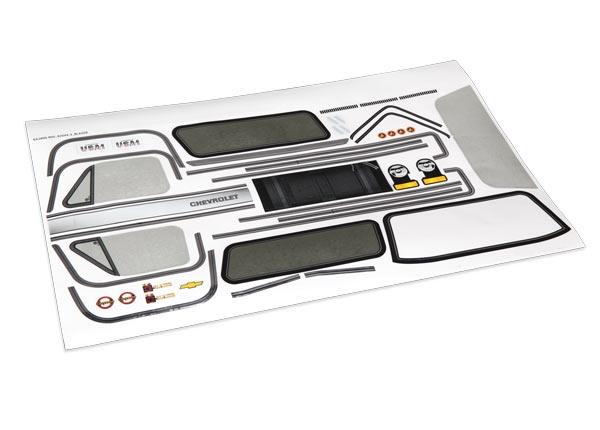 Traxxas Decal sheet Chevrolet Blazer (1979)