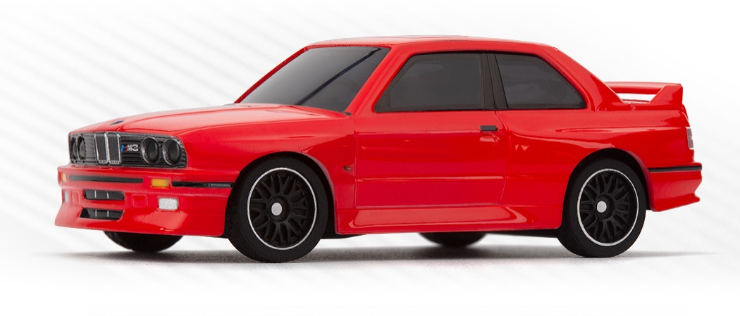 HPI Racing Nano-TTR 1989 BMW M3 E30 Ravaglia Red 1/64