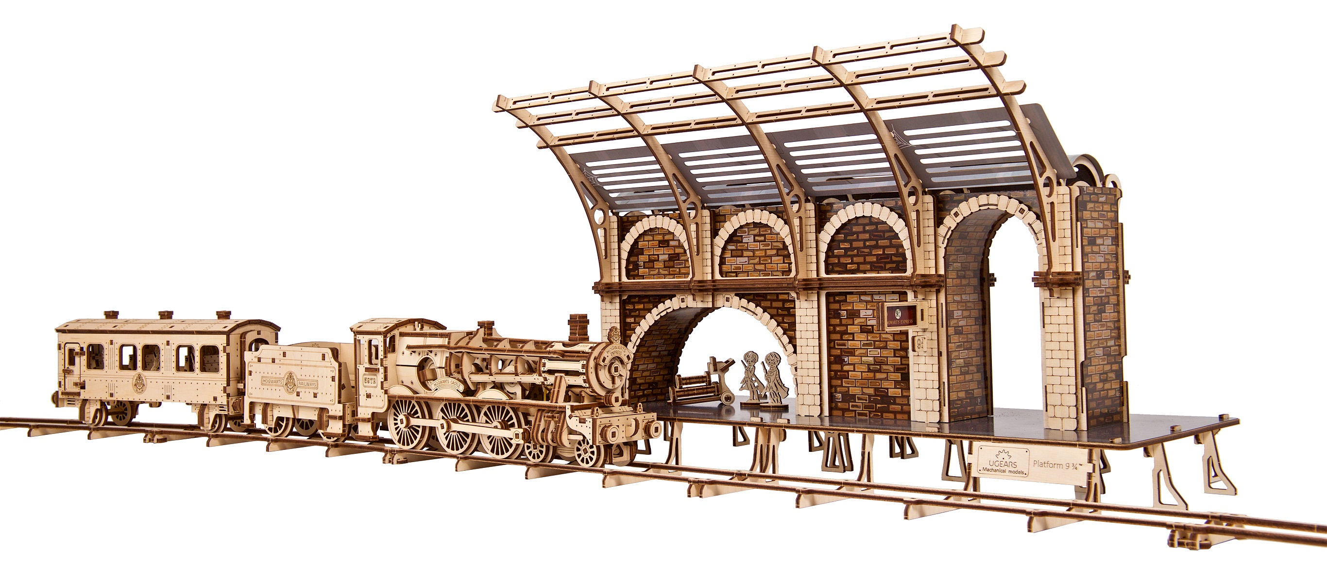 U-Gears Platform 9 ¾™ Harry Potter mechanisch houten bouwpakket