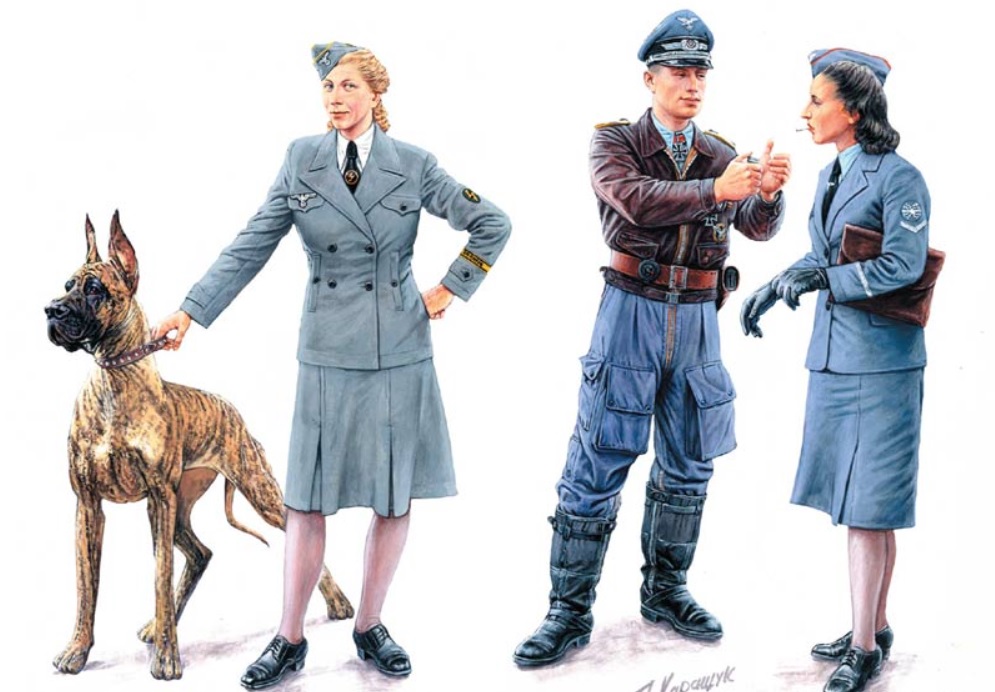 Master Box LTD German Women at War, Luftwaffe Helferi 1/35