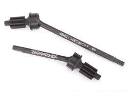 Traxxas Axle shaft front heavy duty (left & right)/ portal drive input gear (machined)