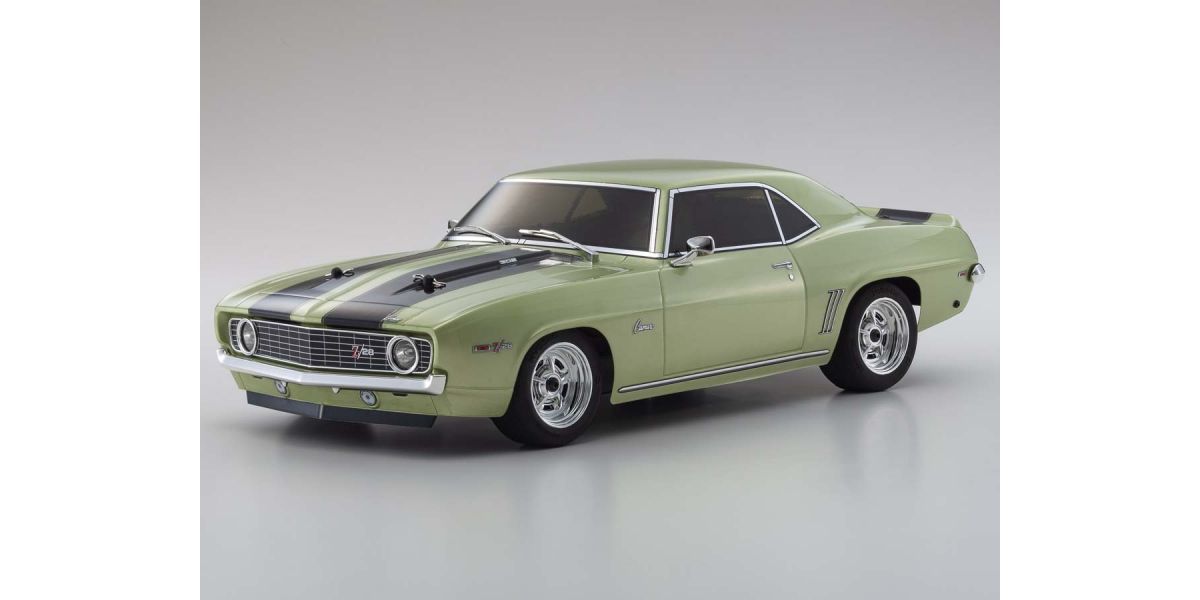 Kyosho FAZER MK2 Chevy Camaro Z28 1969 Frost Green Readyset 1/10