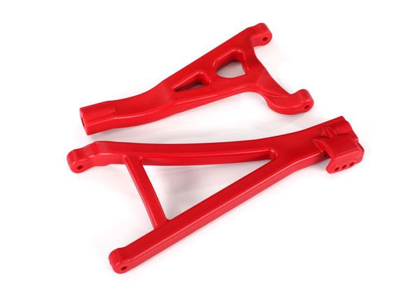 Traxxas Suspension arms red front (right) heavy duty (upper (1)/ lower (1))