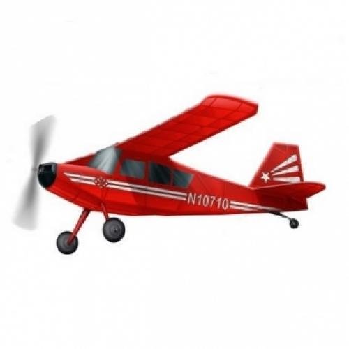Siva Bellanca Citabria Bouwdoos met Elastiek Aandrijving