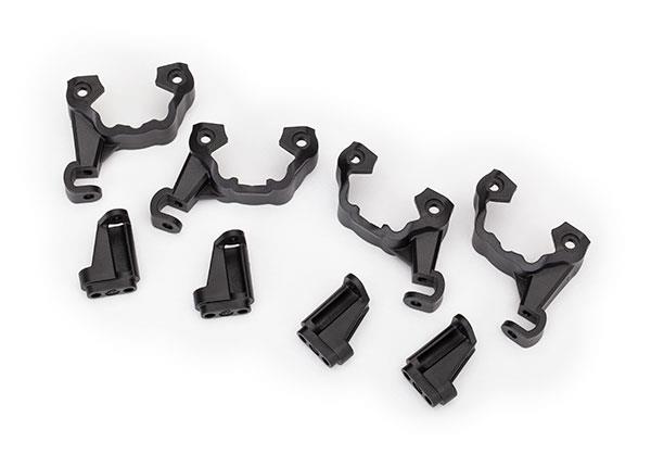Traxxas Shock mounts (frame, left (2), frame, right (2))/ portal mounts (1 each, front (left & right), rear (left & right))