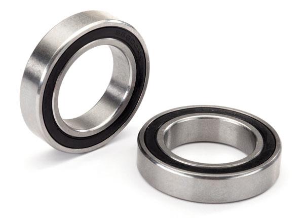 Traxxas Ball bearing black rubber sealed stainless (20x32x7mm) (2)