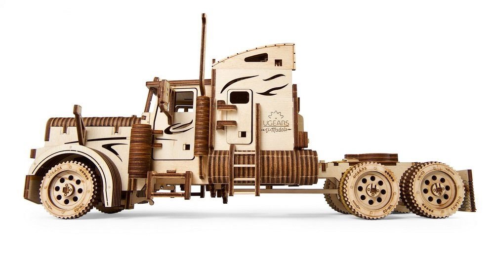 U-Gears Heavy Boy Truck VM-03 mechanisch houten bouwpakket