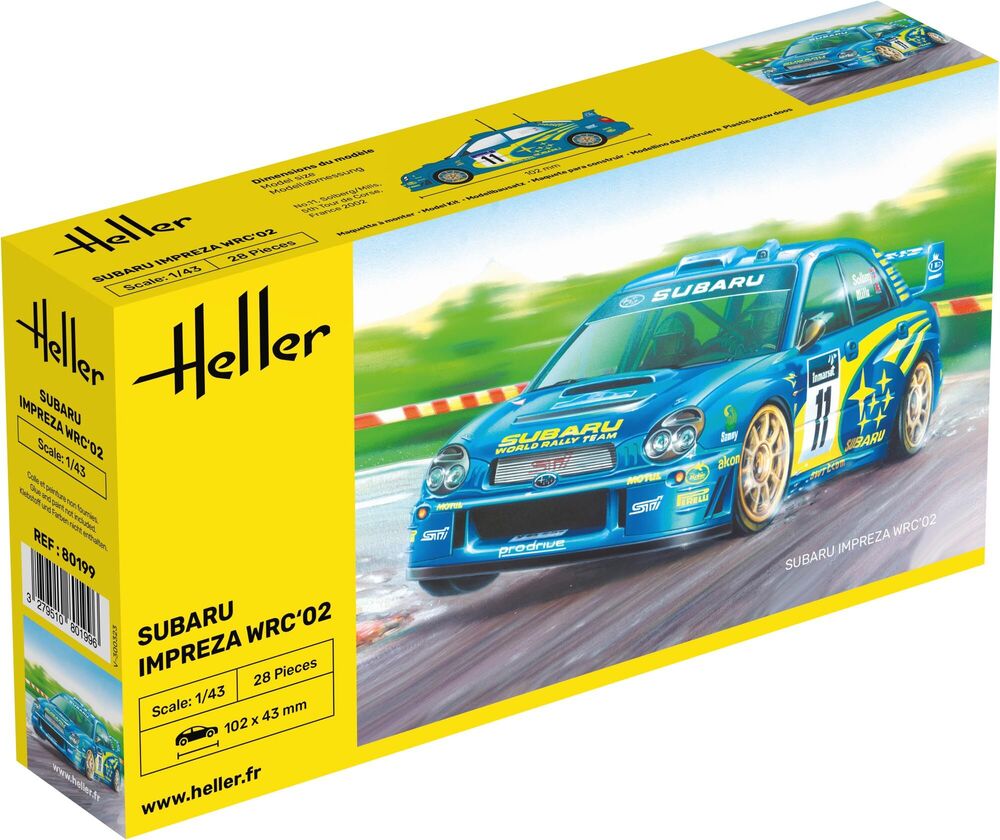 Heller Impreza WRC'02 1/43