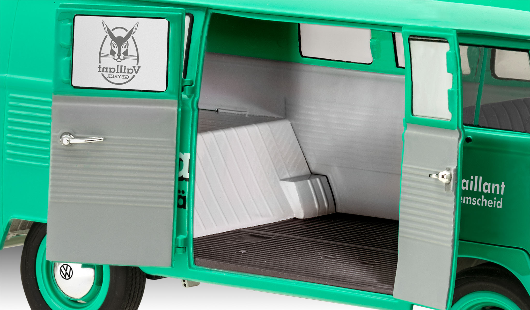 Revell Geschenkset 150 Jahre Vaillant VW T1 Bus 1/24