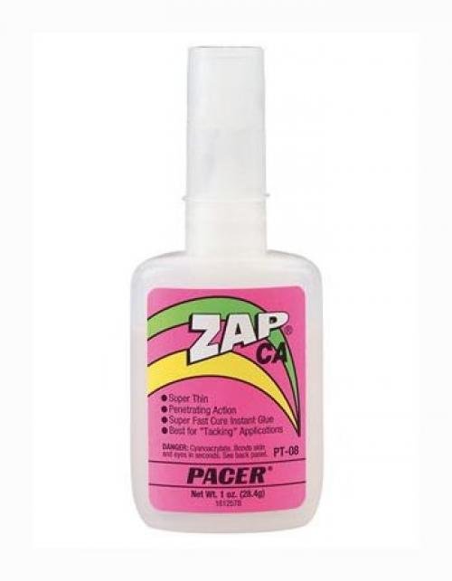 ZAP CA Thin / Dunne Roze Secondelijm 28.3 gram