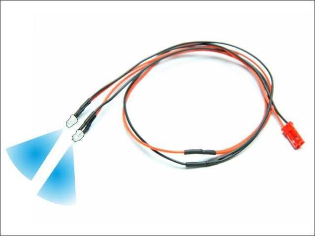 Pichler LED 3mm Blauw met kabel (2)