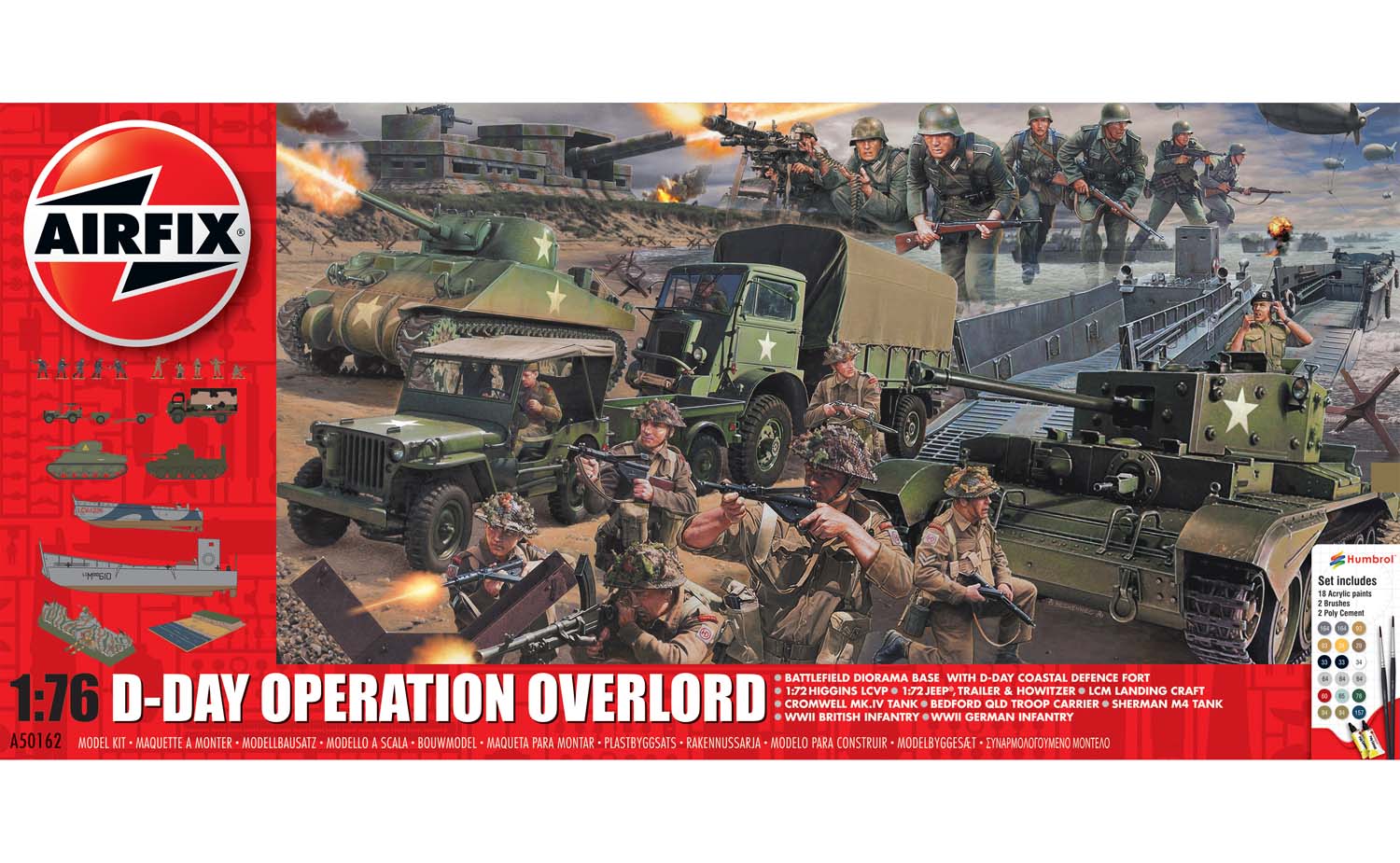 AirFix D-Day Operation Overlord Set 1/76