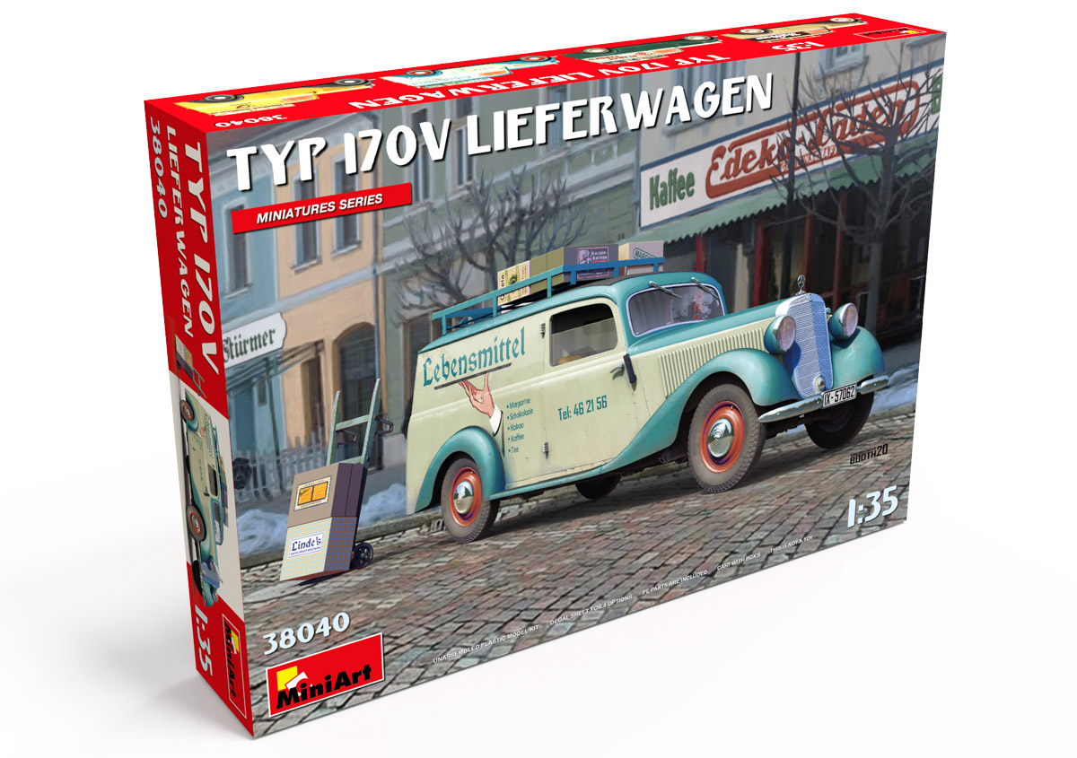 MiniArt TYP 170V Lieferwagen 1/35
