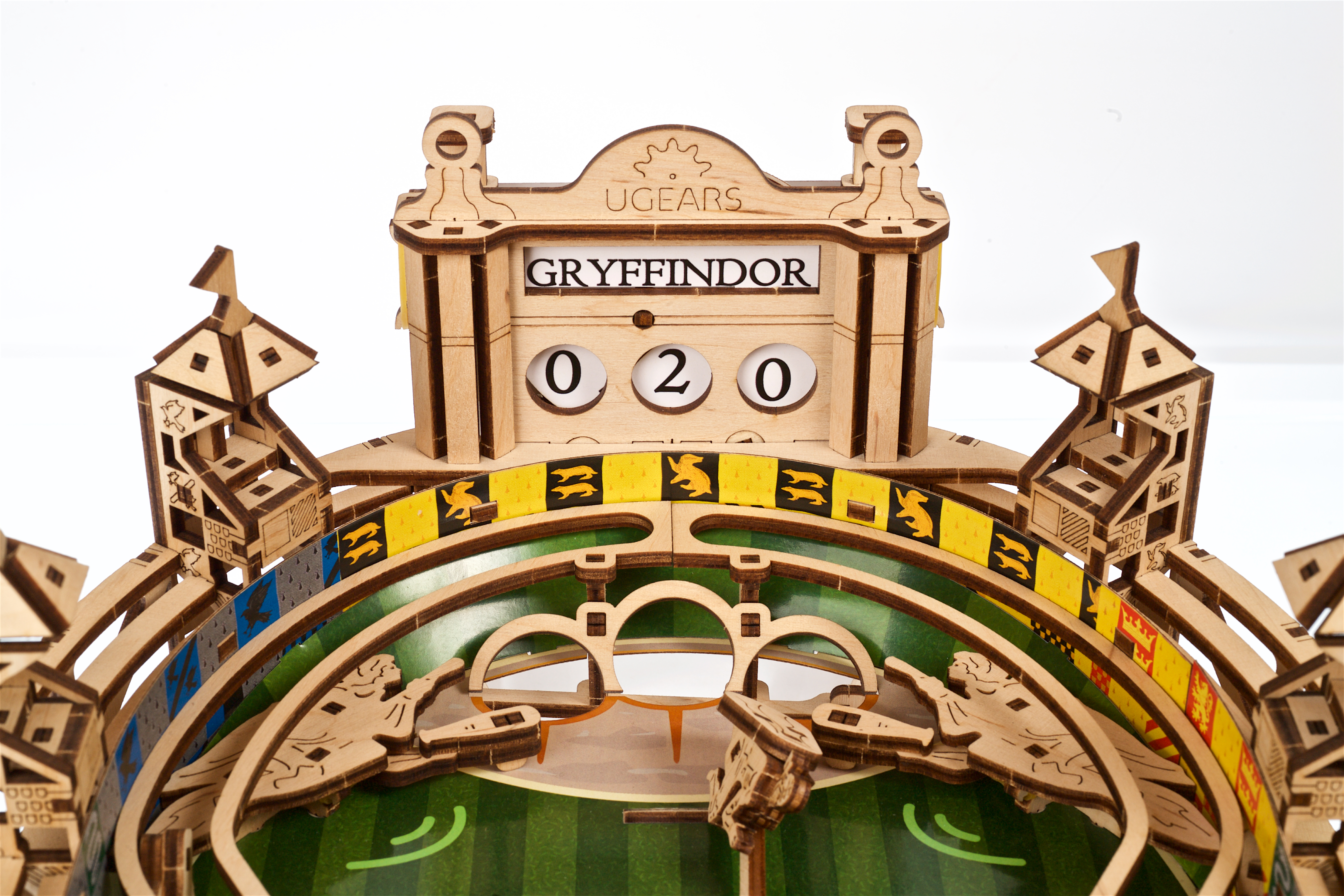 U-Gears Quidditch Pinball Harry Potter Flipperkast mechanisch houten bouwpakket