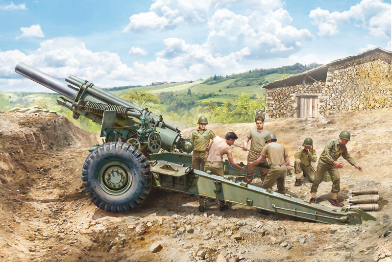 Italeri M1 155mm Howitzer 1/35