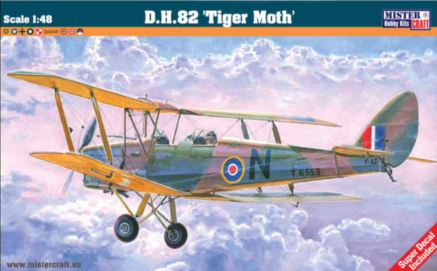Mistercraft D.H.82 'Tiger Moth' 1/48