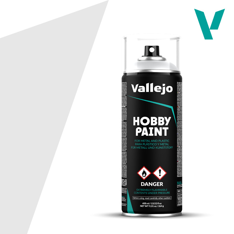 Vallejo Surface Primer Grey Spray 400ml