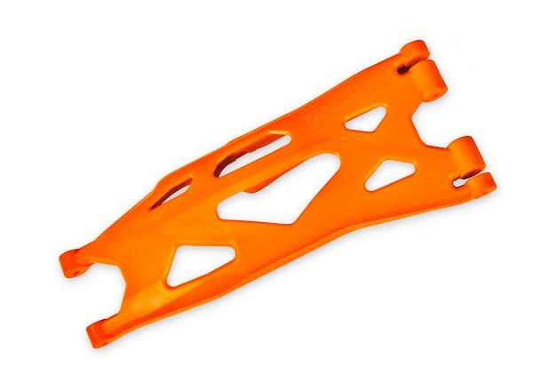 Traxxas Suspension arm lower orange (1) (right front or rear) (for use with #7895 X-Maxx WideMaxx suspension kit)