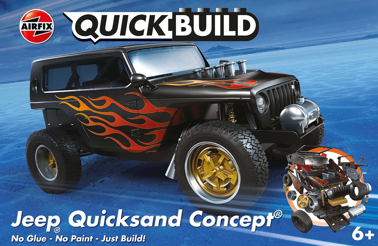 AirFix JEEP Quicksand Concept Quickbuild Kit