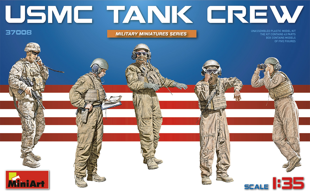 MiniArt USMC Tank Crew 1/35