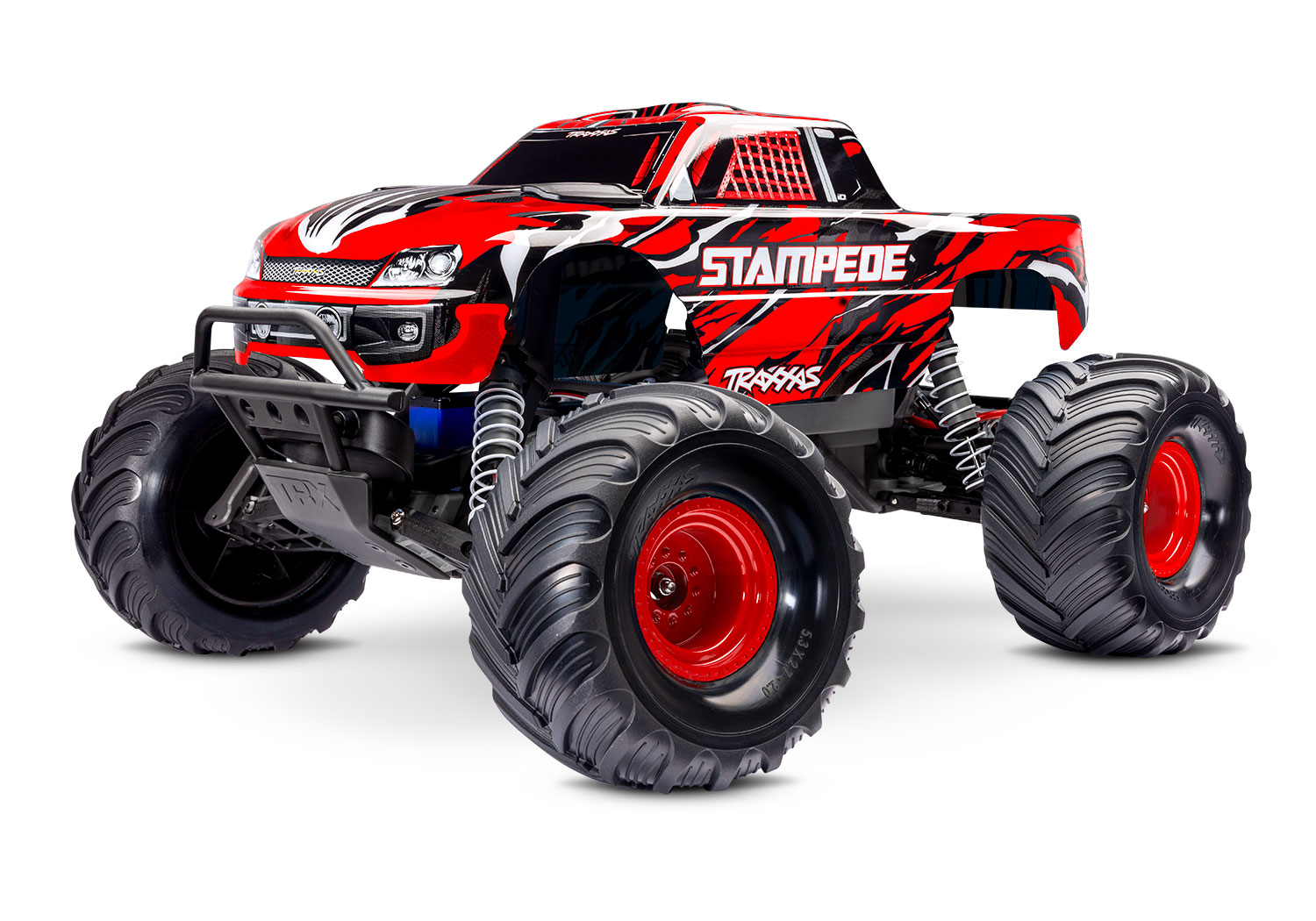 Traxxas Stampede HD TQ 2.4GHz RTR 2WD Monster Truck 1/10 Red