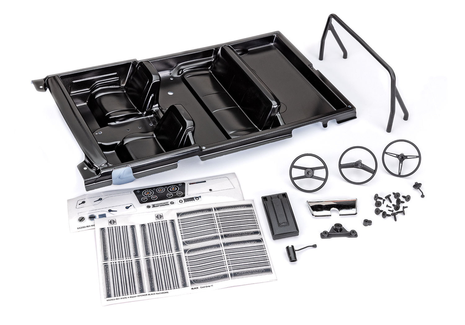 Traxxas TRX-4® Blazer Black Interior Kit 1/10