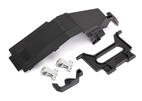 Traxxas Battery door/ battery strap/ retainers (2)/ latch UDR