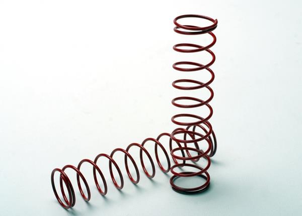 Traxxas Springs red (for Ultra Shocks only) (2.5 rate) (f/r) (2)