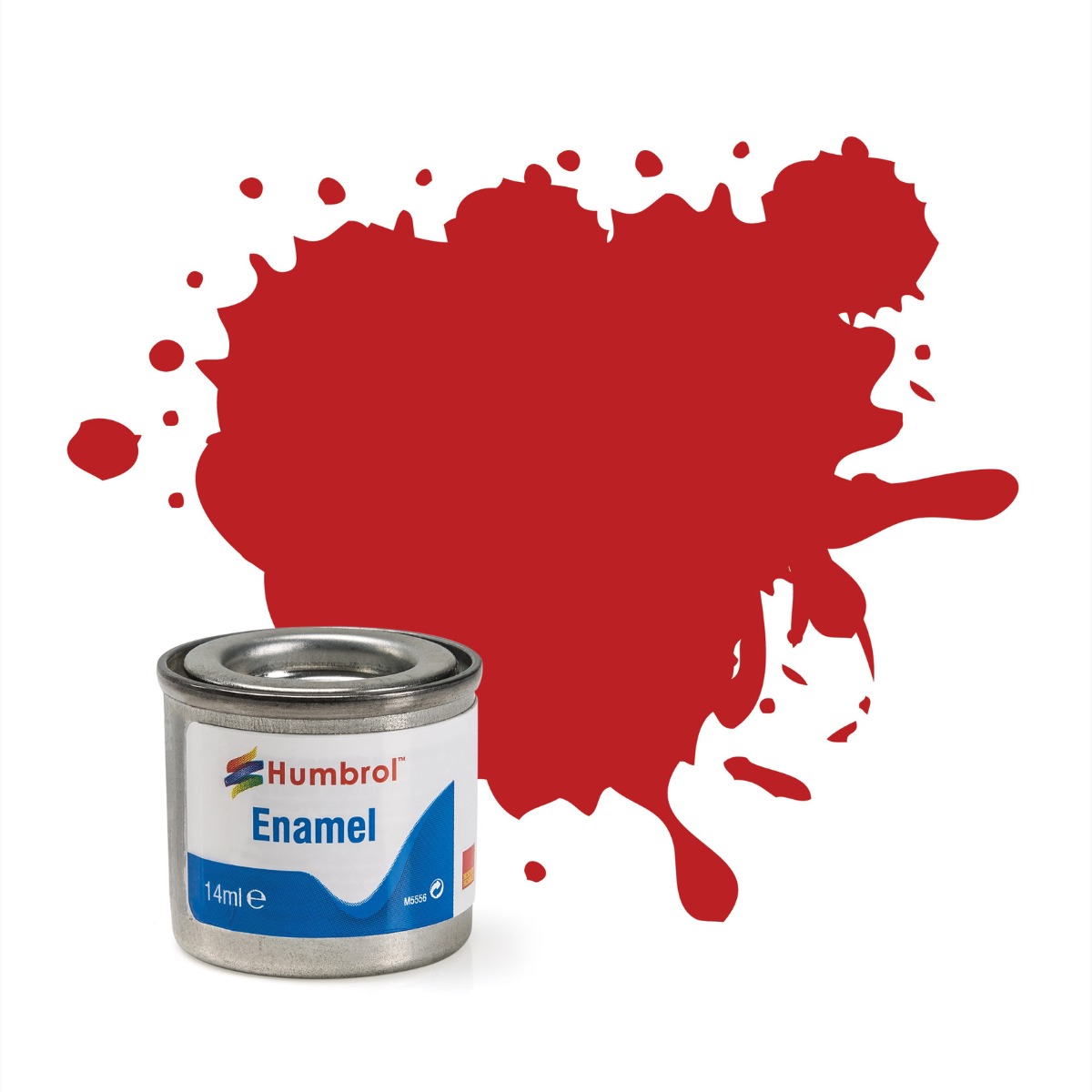 60 Scarlett enamel flat 14ml Humbrol