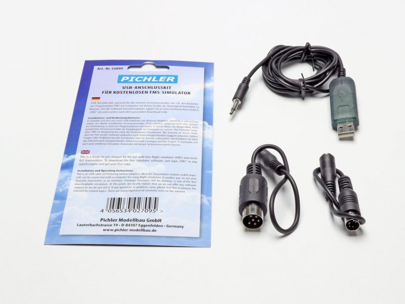 Pichler USB Aansluitkit voor FMS Simulator V.2