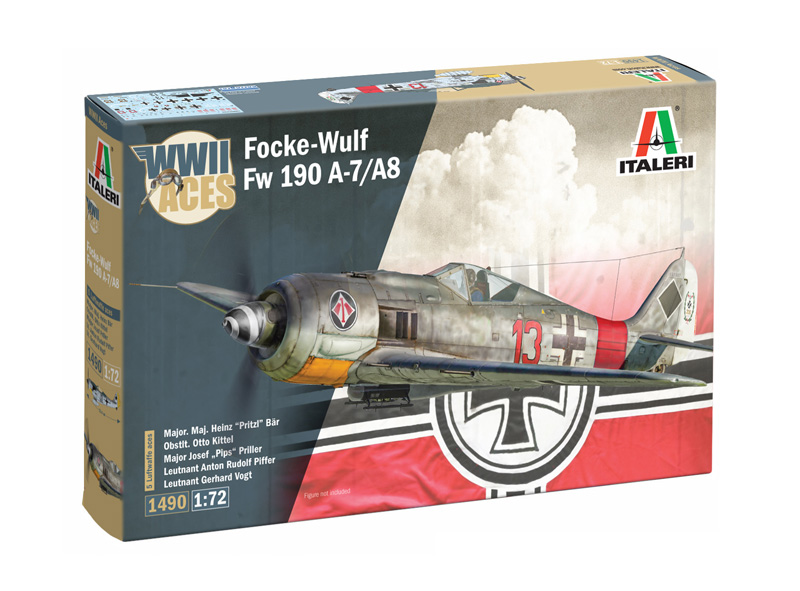 Italeri Focke-Wulf FW 190 A-7/A8 ACES 1/72