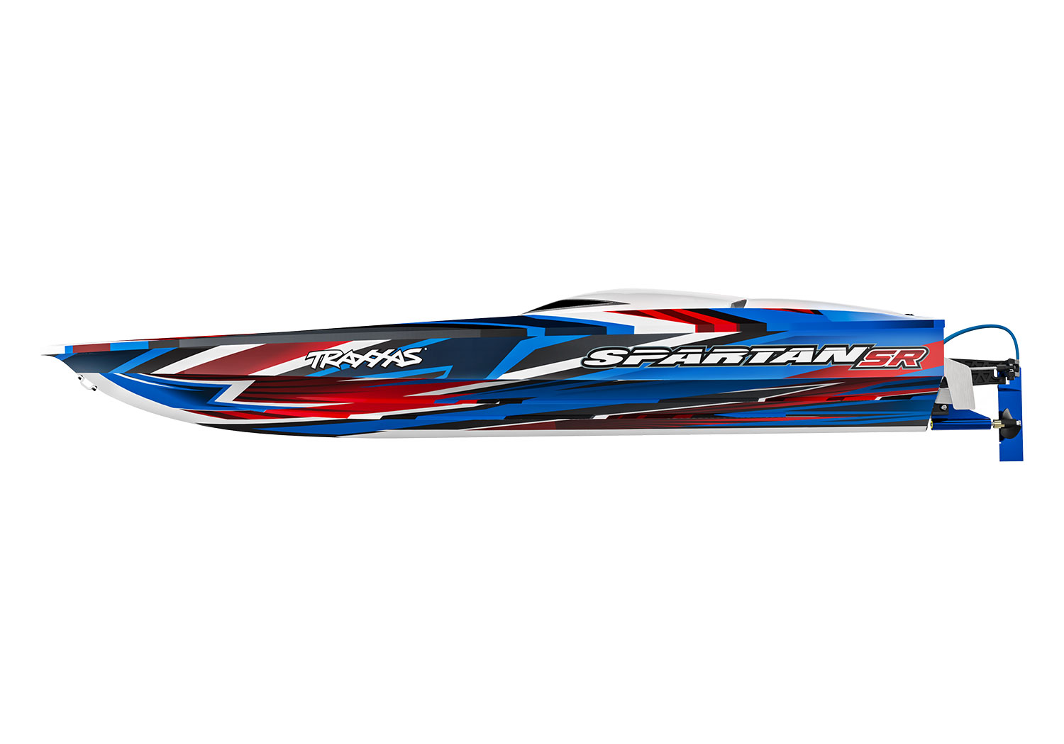 Traxxas Spartan SR36 Brushless Race Boat TQi TSM RED