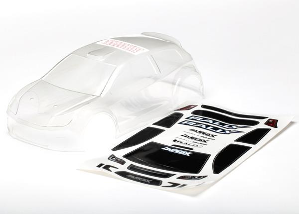 Traxxas Body, LaTrax® Rally (clear, requires painting)/ decals