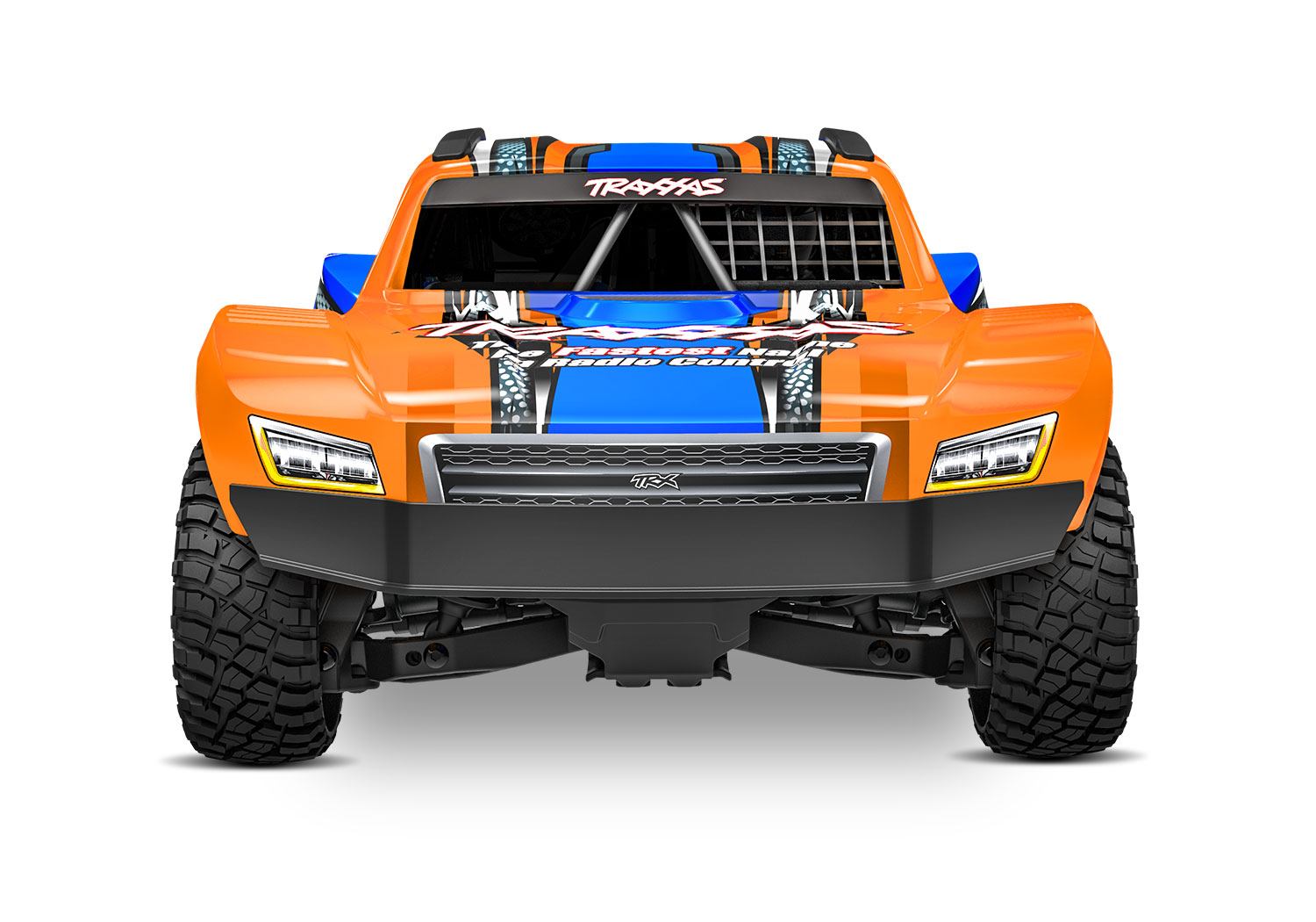 Traxxas Mini Slash BL-2s TQ 4X4 RTR Brushless Short Course Truck 1/16 Orange