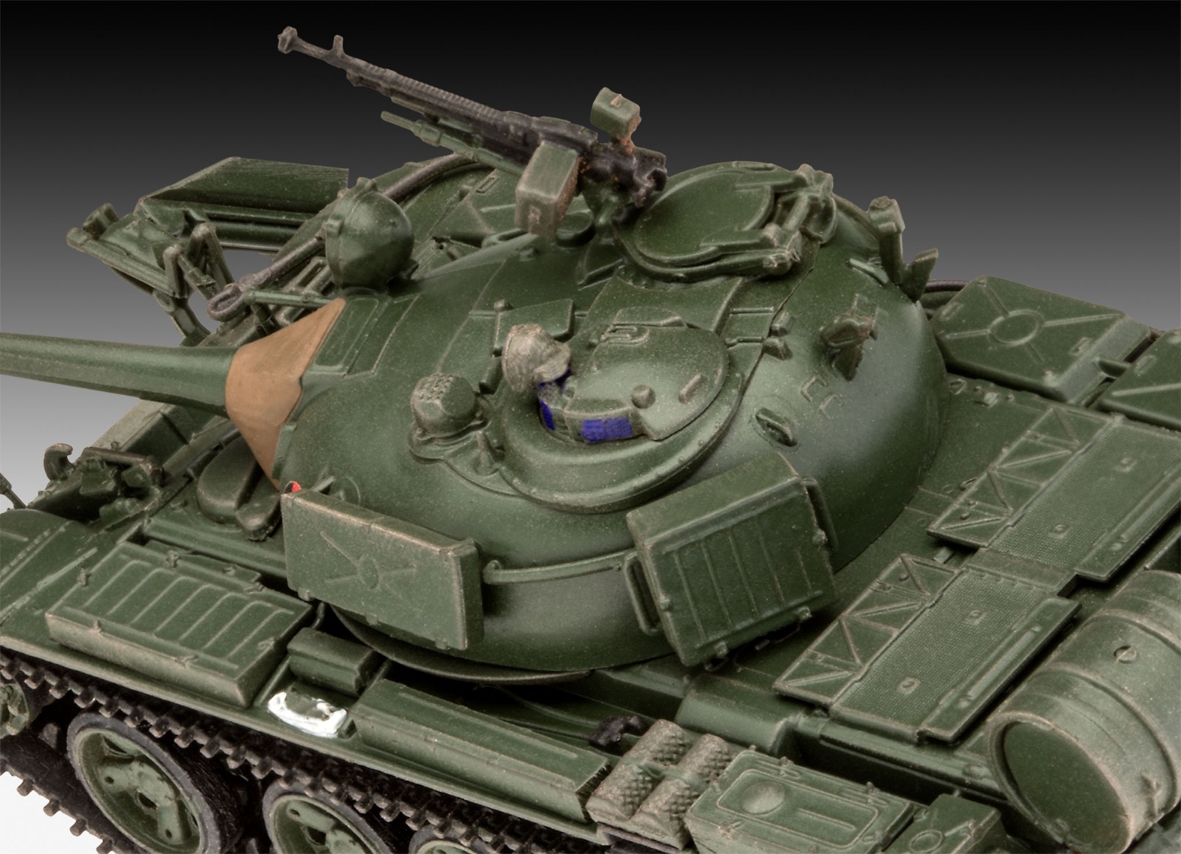 Revell T-55A/ SM With KMT-6/ EMT-5 1/72