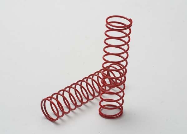 Traxxas Springs red (for big bore shocks) (2.5 rate) (2)
