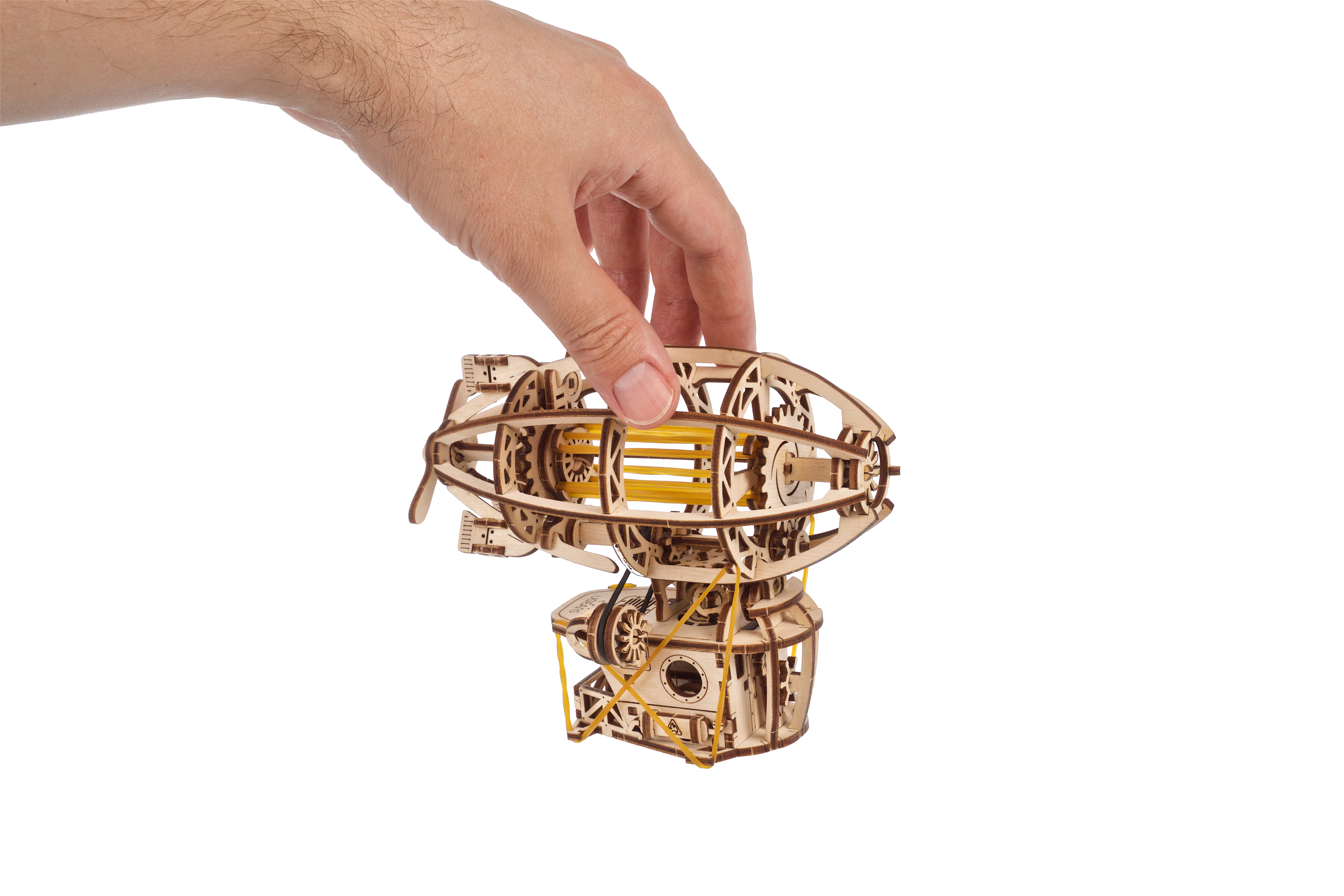 U-Gears  SMART Steampunk Luchtschip mechanisch houten bouwpakket