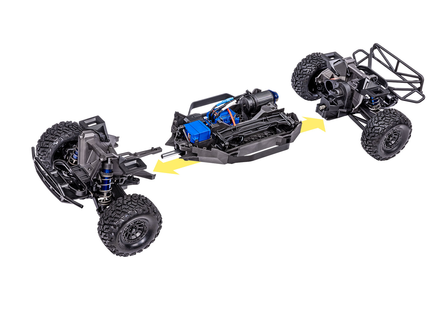 Traxxas Maxx Slash Brushless 6S Short Course Truck 4WD TSM RTR Blue
