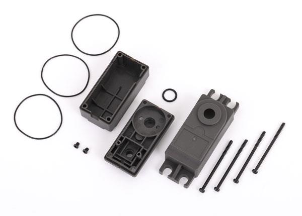 Traxxas Servo case plastic (top middle bottom)/ gaskets/ hardware (for 2275 servo)
