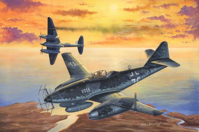HobbyBoss Messerschmitt Me 262 A-1a/U2 (V056) 1/48