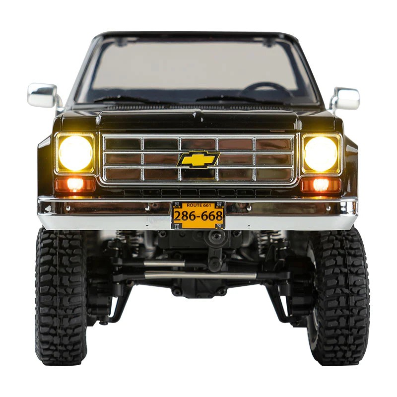 FMS FCX18 Chevrolet K10  Scaler Black RTR 1/18