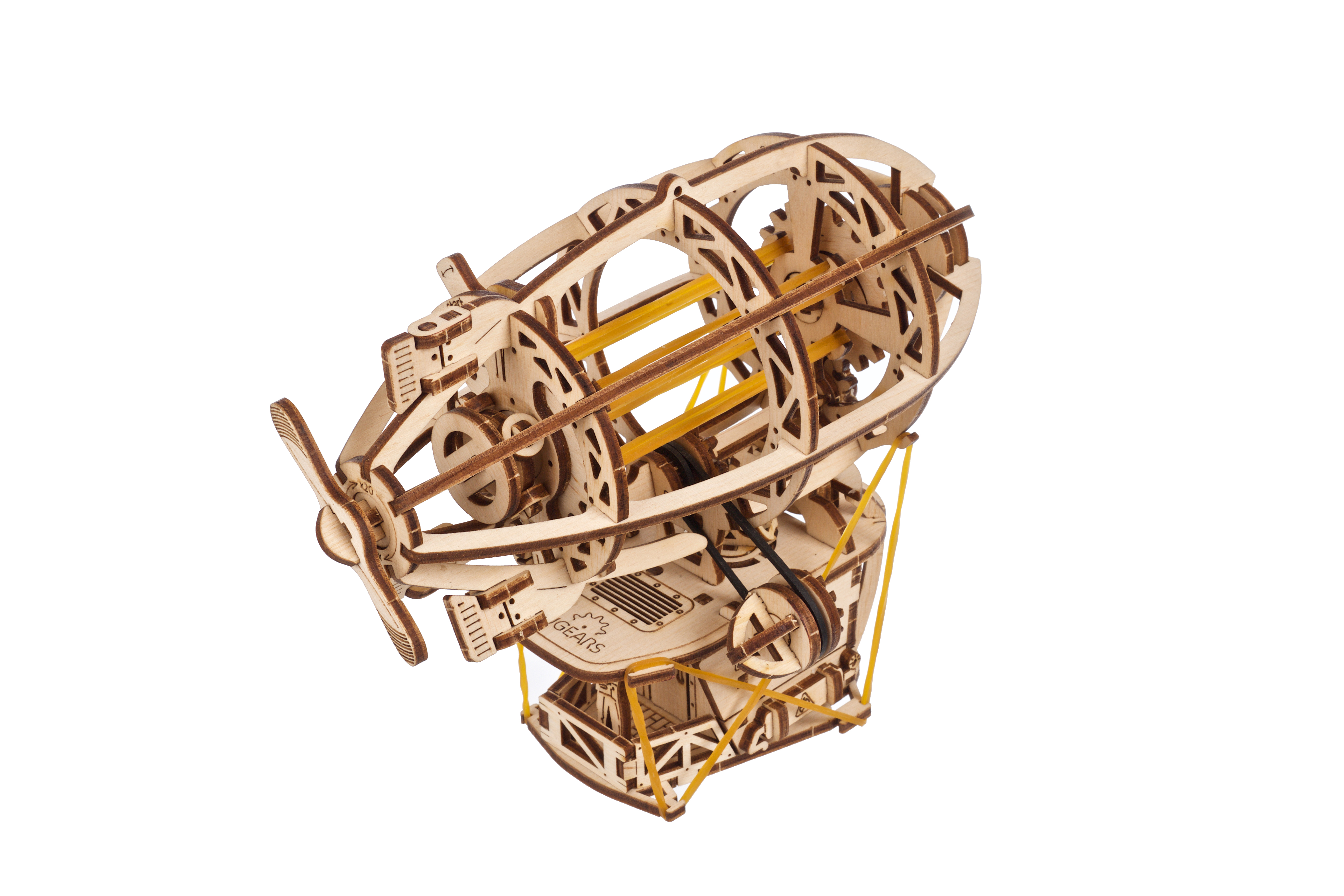 U-Gears  SMART Steampunk Luchtschip mechanisch houten bouwpakket