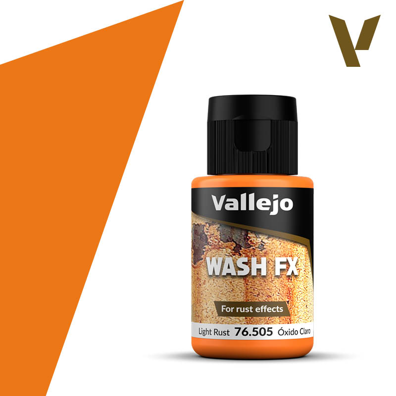 Vallejo Model Wash FX Light Rust 35ml