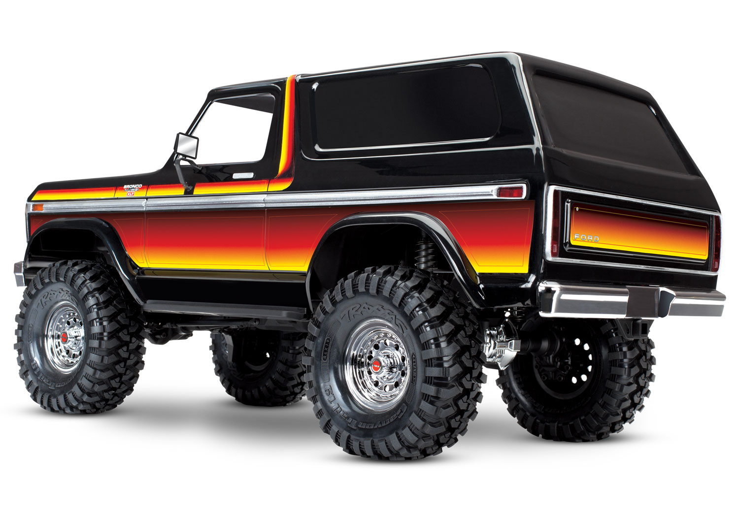 Traxxas 1979 Ford Bronco Ranger XLT TRX-4 Scale and Trail Crawler 4WD Clipless 1/10 Sunset