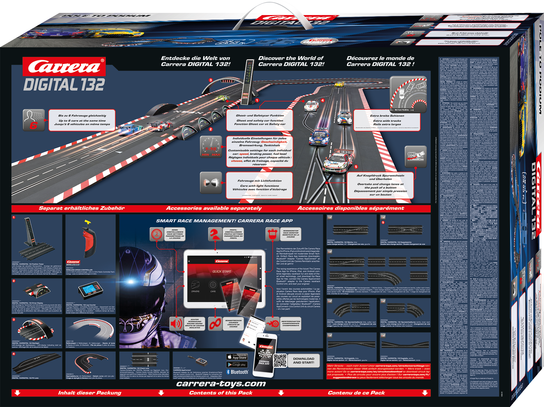 Carrera Digital 132 Pole to Podium Racebaan