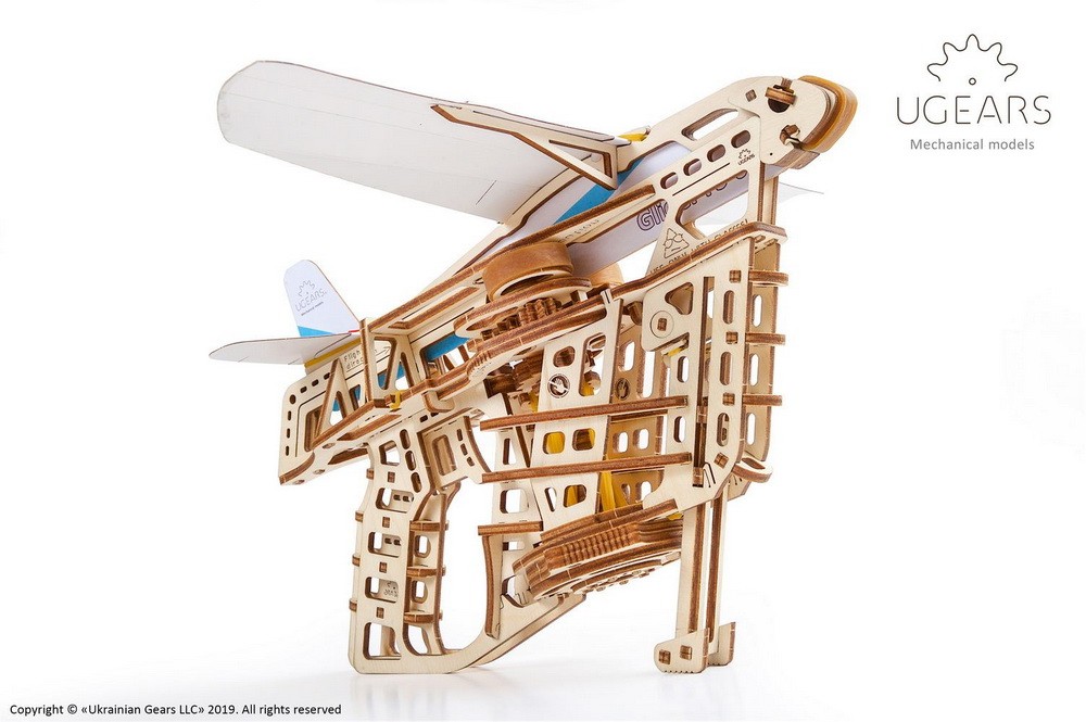 U-Gears Flight Starter mechanisch houten bouwpakket